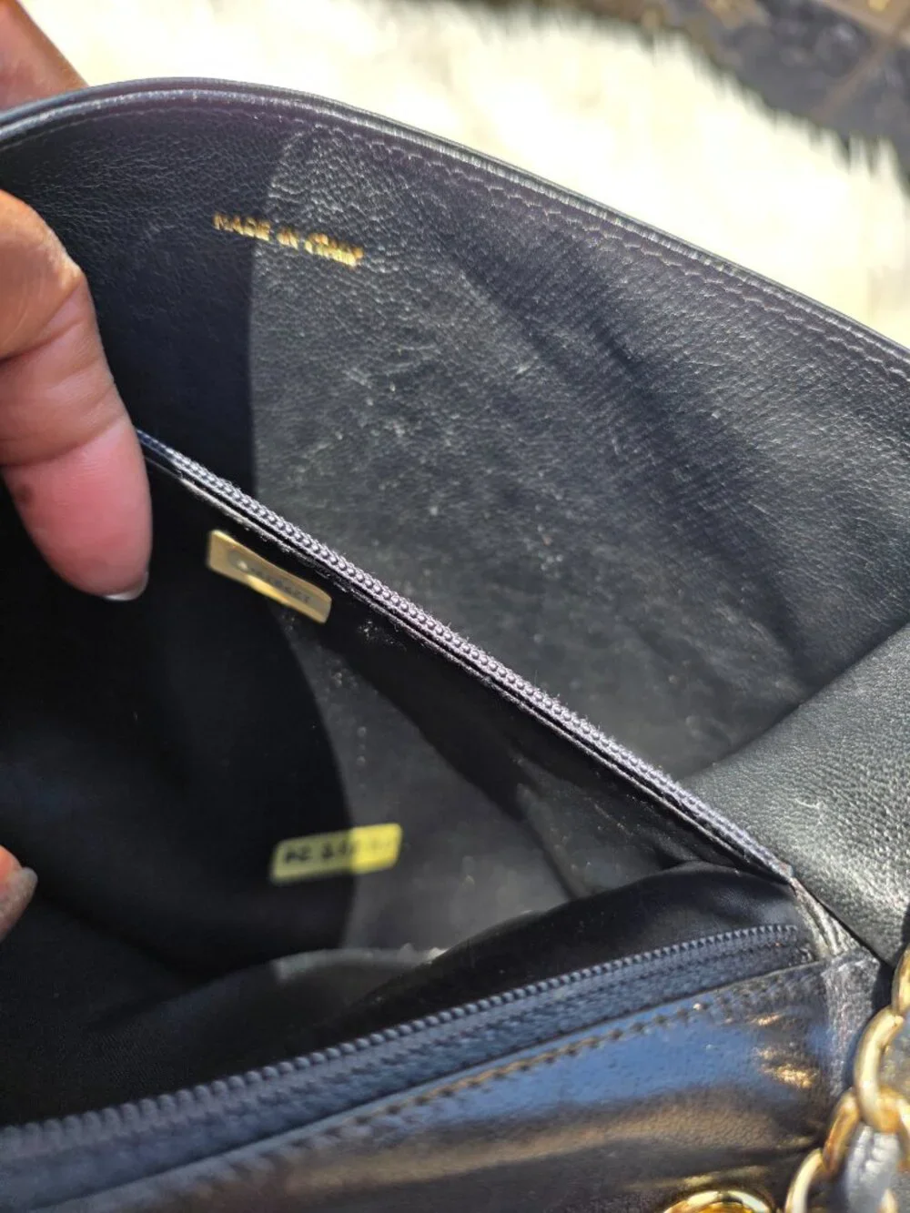 Small Lambskin Chanel Handbag